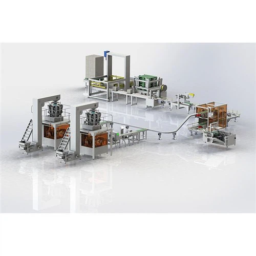Premade Bag Packaging and Palletizing Line